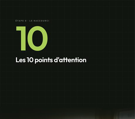 Page d'ouverture de l'étape 0